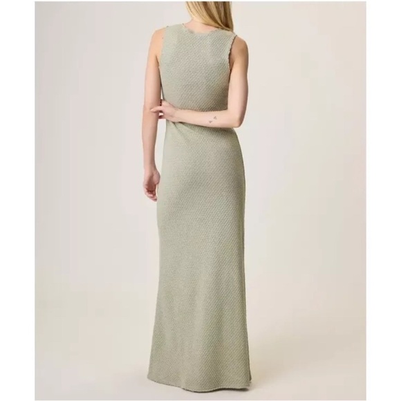 Rag & Bone Carine Texture Knit Maxi Dress in Moss Size XS NWT - Picture 2 of 5